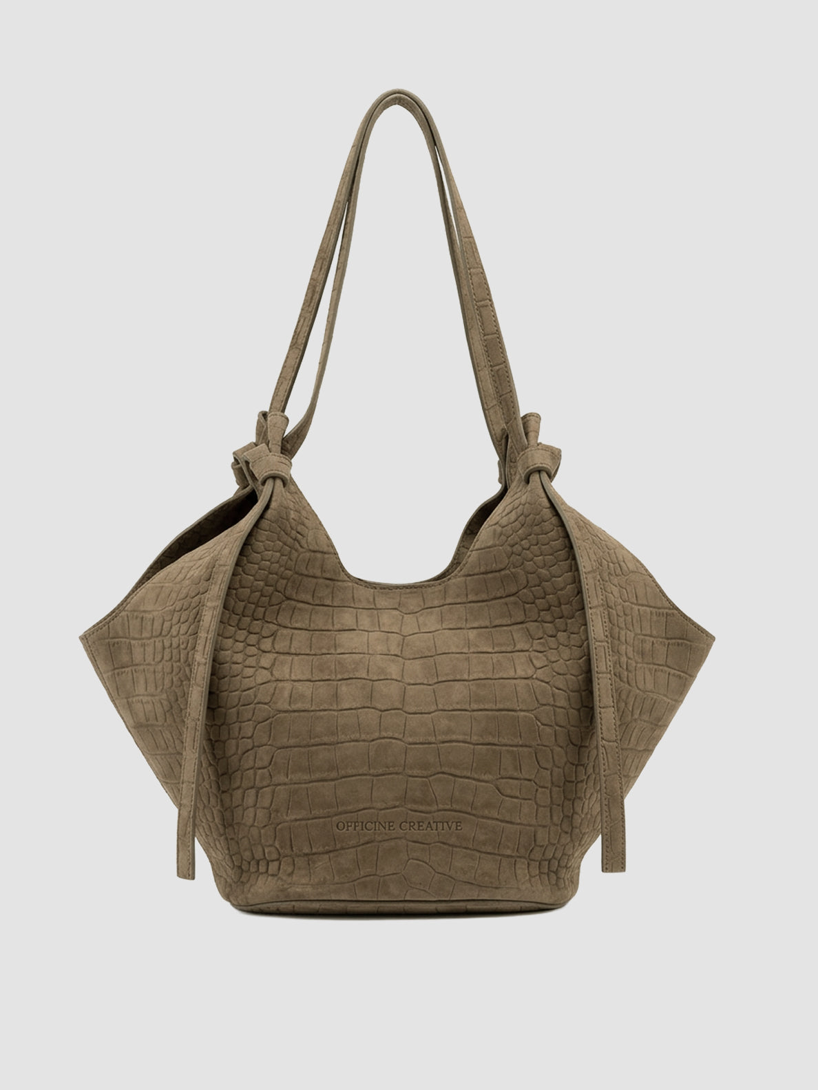 ANFORA/001 NUBUCK CAYMAN TAUPE