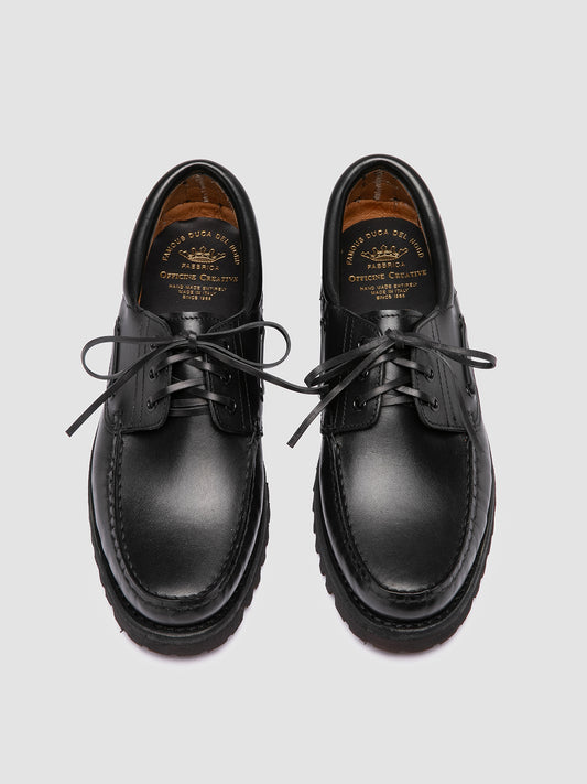 HERITAGE FLEXI/001 SPALLA PIUMA NAPPA TONAL NERO