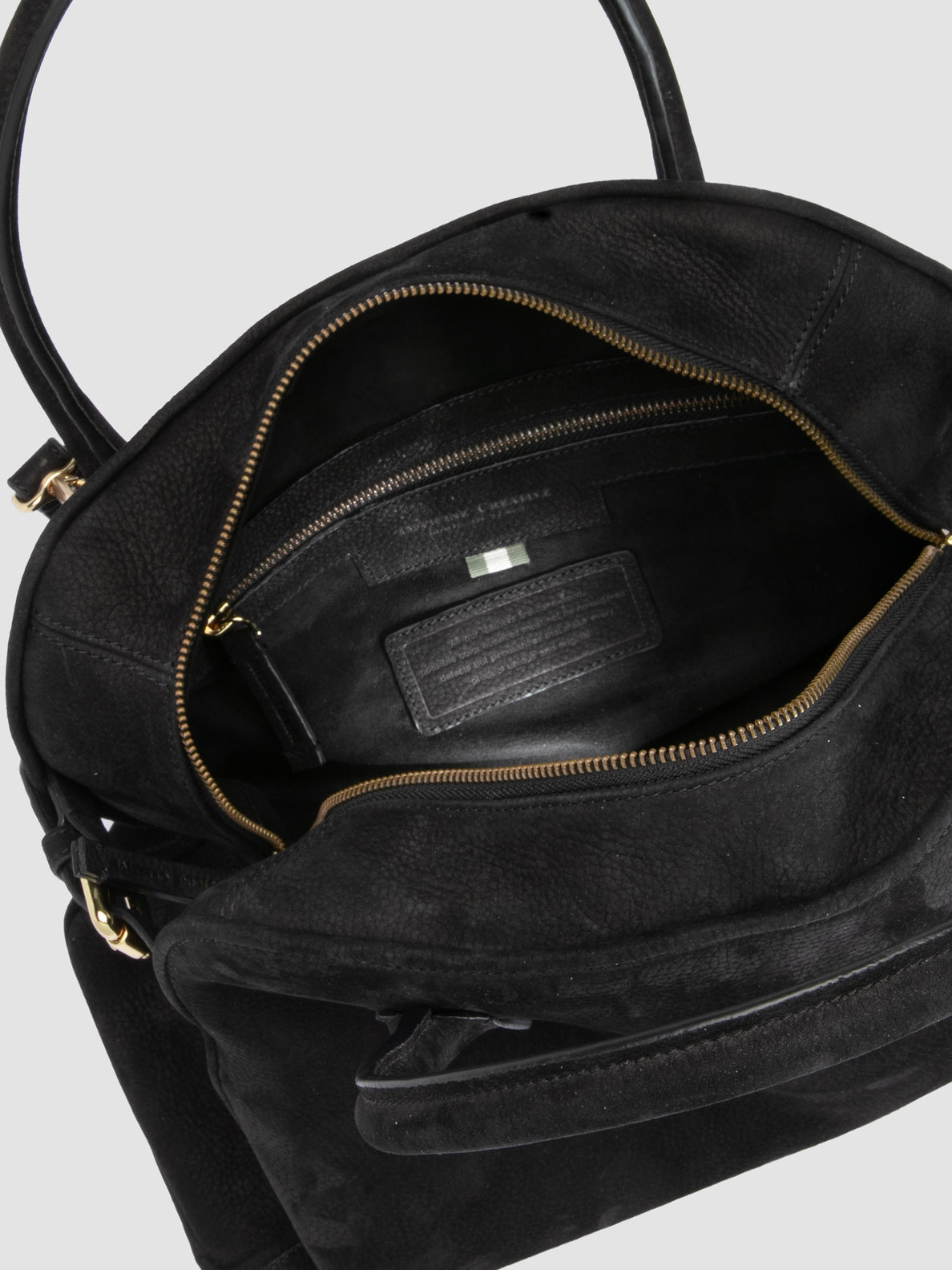 BOWLER/006 NUBUCK STM NERO