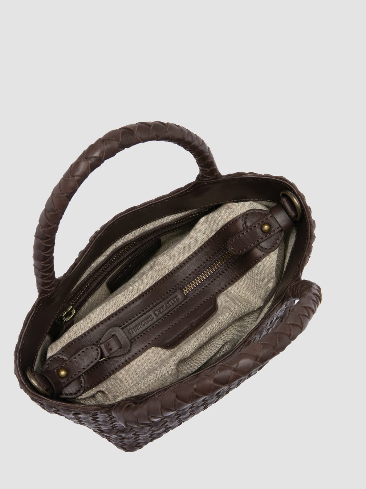 RAQUEL/004 WOVEN TESTA DI MORO