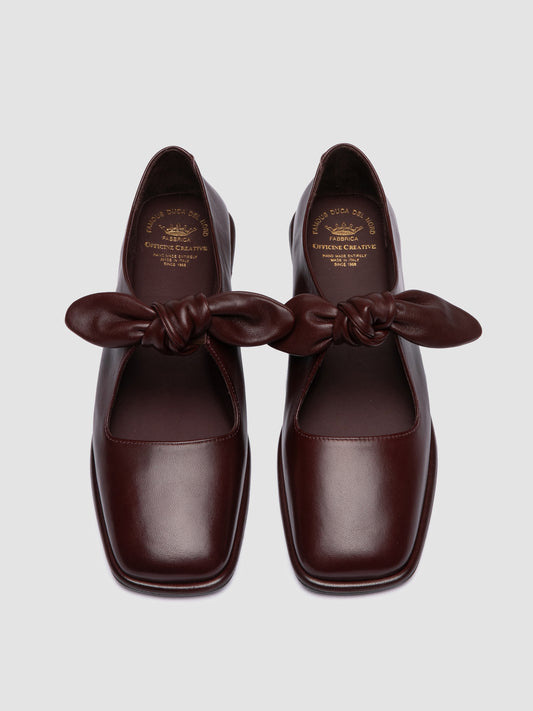 CLOVER/007_W GUANTERIA MAHOGANY RED