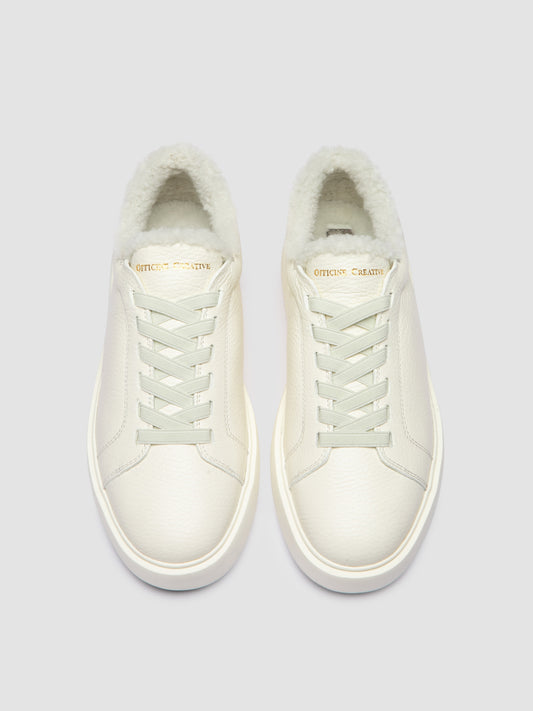 SLOUCH/106 MUFLONE TONAL BIANCO_F.DO OFF WHI/N_f.montone