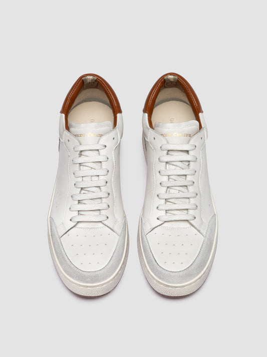 THE ANSWER/007_L.CACHEMIRE/LEATHER/LT_TAG DIRTY_BIANCO/BIANCO/BALTIC AMBER_PROFILE