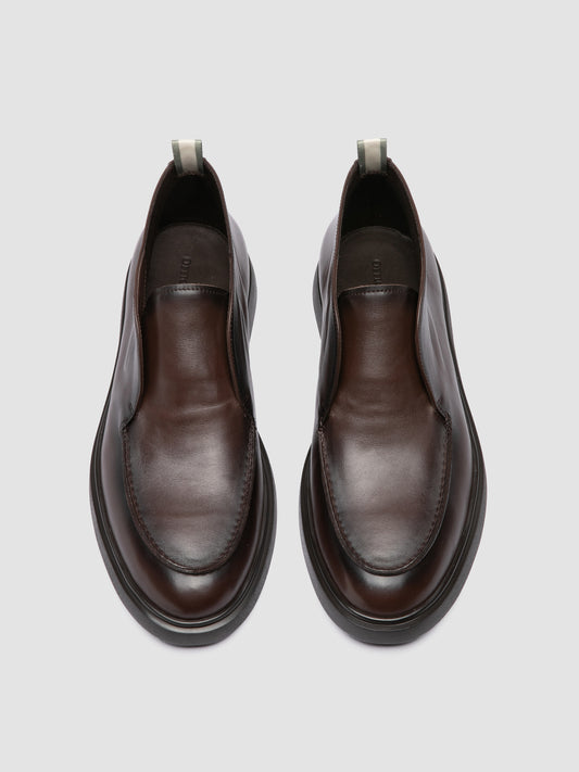 BONES/003 AERO BUTTERO NAPPA TONAL MORO