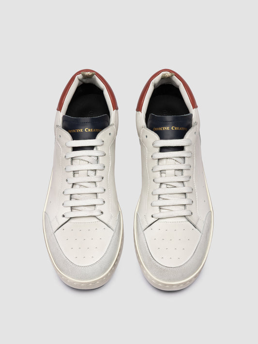 THE GLIDE 001 L.CACHEMIRE_3LEATHER DIRTY - BIANCO/BIANCO/BLU SCURO/RUST- F.DO OFF WHITE_N