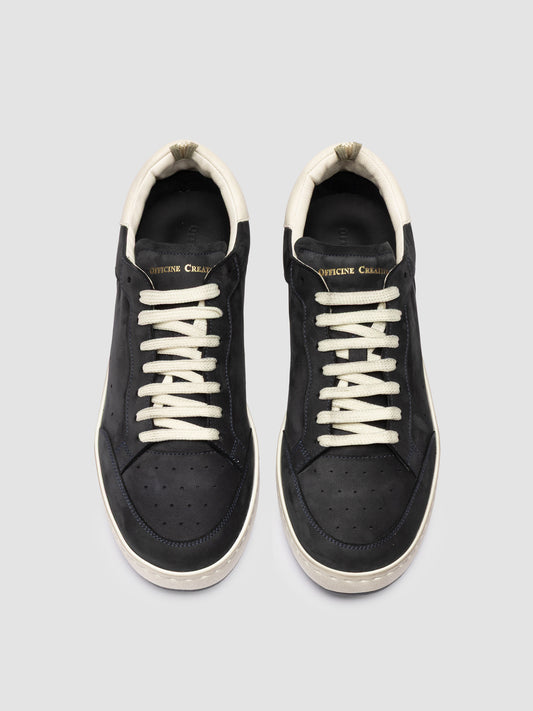 THE GLIDE 001 SOFT NABUK/GIANO - DIRTY DARK BLU/TOFU - F.DO OFF WHITE_N