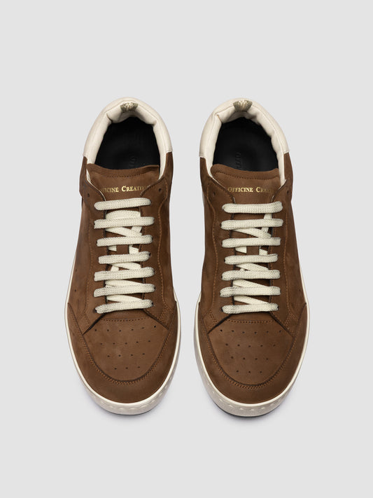 THE GLIDE 001 SOFT NABUK/GIANO - DIRTY CAFFE/TOFU - F.DO OFF WHITE_N