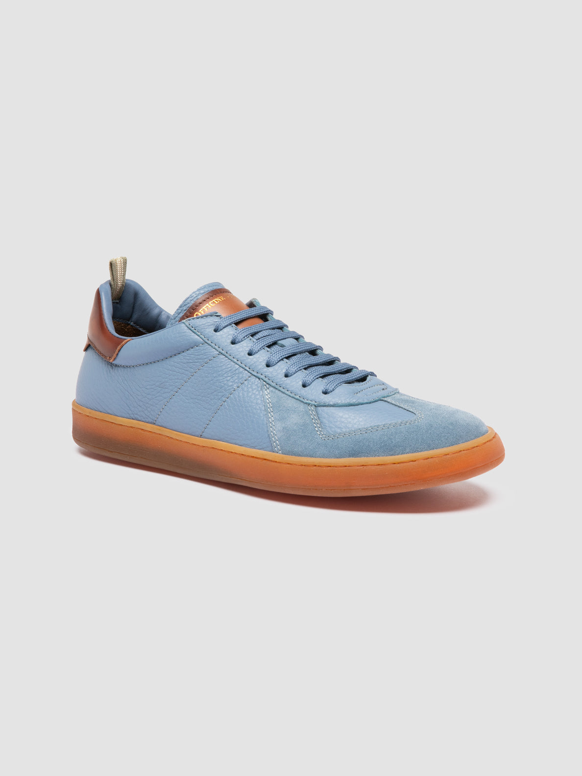 MILITIA/001 LIGHT CACHEMIRE/DEER/AERO BUTTERO INDIGO/DENIM/TAN_F.DO NATURALE SCURO