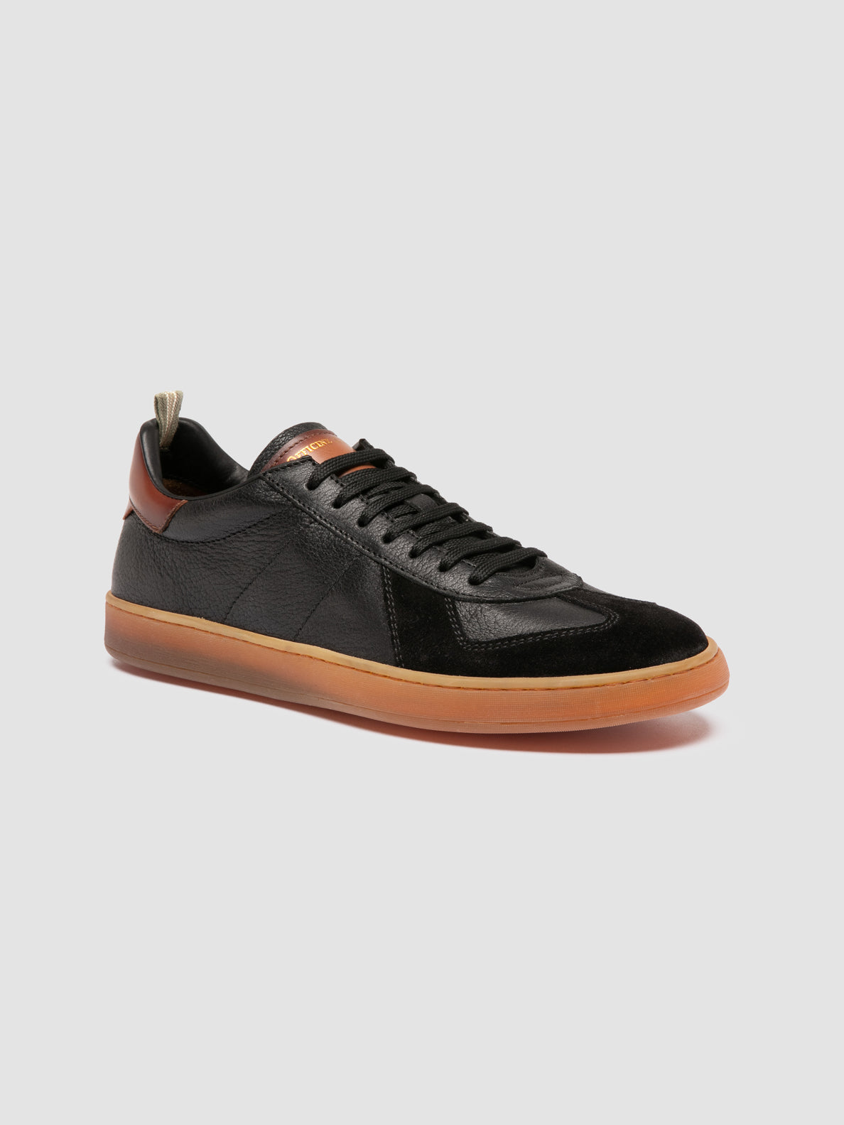 MILITIA/001 LIGHT CACHEMIRE/DEER/AERO BUTTERO NERO/NERO/TAN - F.DO NATURALE SCURO