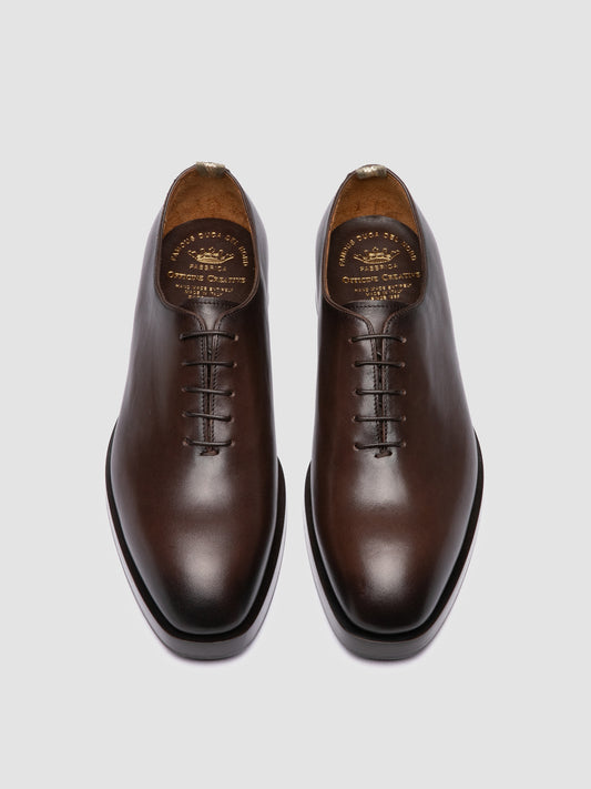 ORTEGA/001 AERO SPALLA PIUMA NAPPA COFFEE