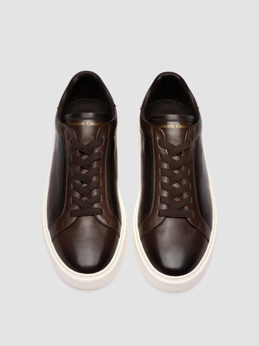 PLINTO 001 AERO BUTTERO NAPPA MORO - FDO OFF WHITE