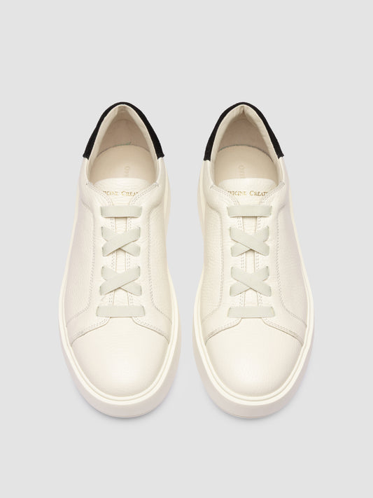 SLOUCH 007 MUFLONE/L. CACHEMIRE BIANCO/NERO FDO OFF WHITE_N