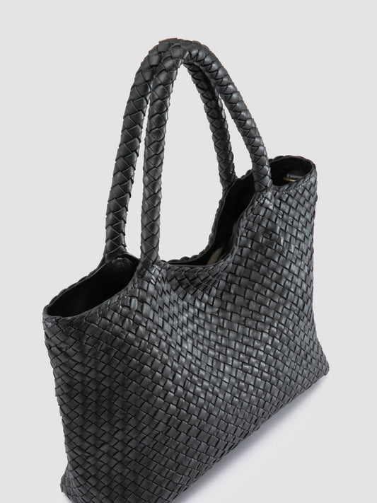 RAQUEL/001 WOVEN NERO
