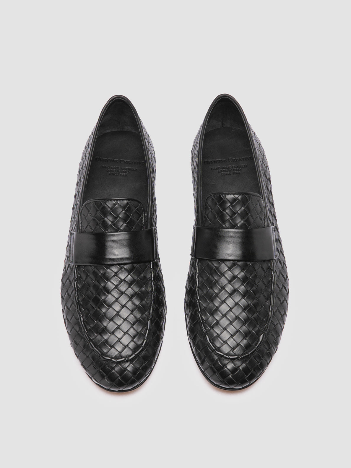 AIRTO/011 BUTTERO NAPPA INTRECCIO NERO