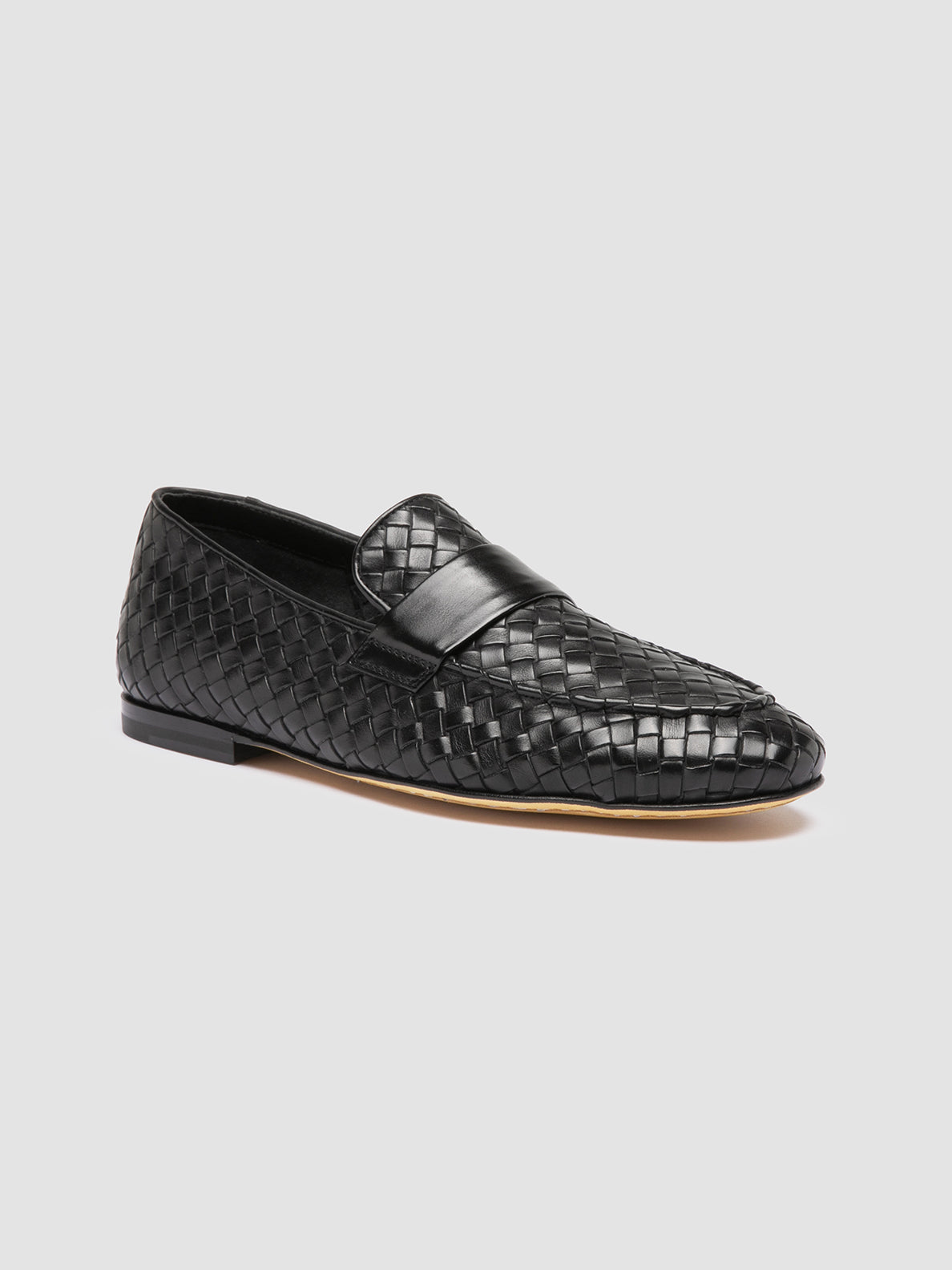 AIRTO/011 BUTTERO NAPPA INTRECCIO NERO