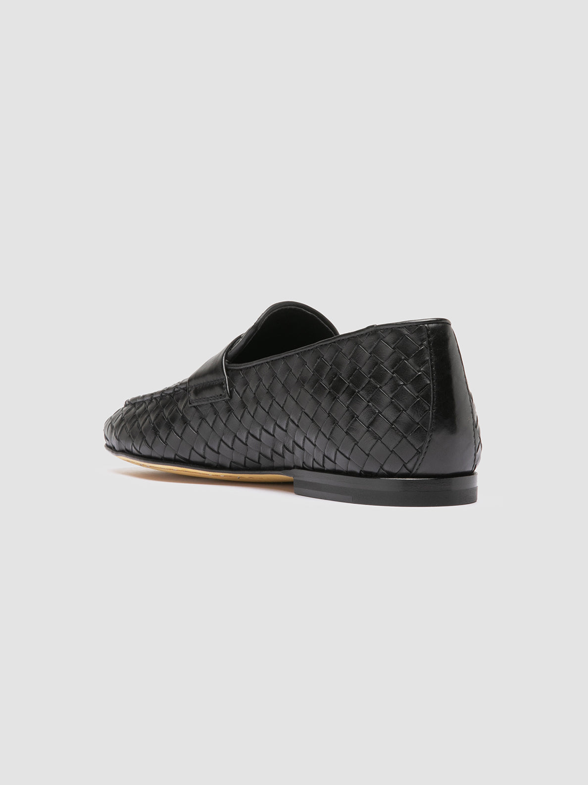 AIRTO/011 BUTTERO NAPPA INTRECCIO NERO