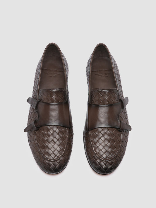 AIRTO/012 AERO BUTTERO NAPPA INTRECCIO MORO