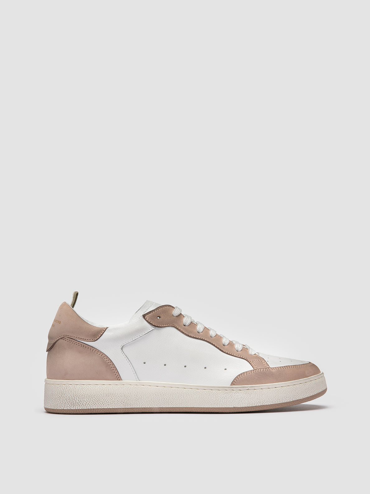 THE ANSWER/001 SOFT NABUK/FLORIDA - DIRTY CAPPUCCINO/BIANCO_F.DO PROFILE