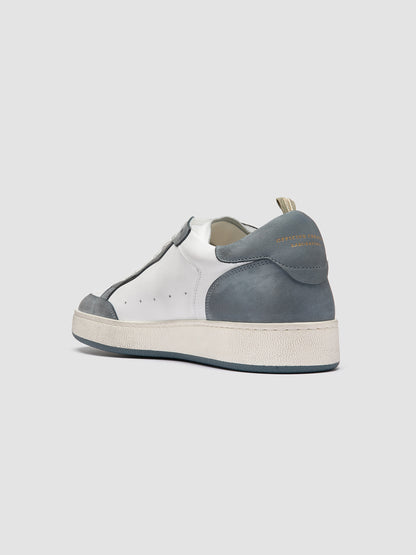 THE ANSWER/001 SOFT NABUK/FLORIDA - DIRTY DENIM/BIANCO_F.DO PROFILE