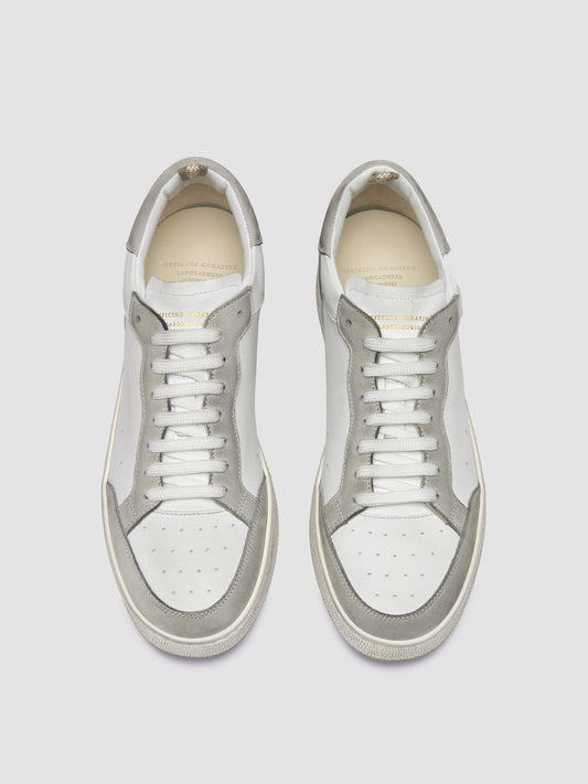THE ANSWER/001 SOFT NABUK/FLORIDA - DIRTY GRIGIO PERLA/BIANCO_F.DO PROFILE