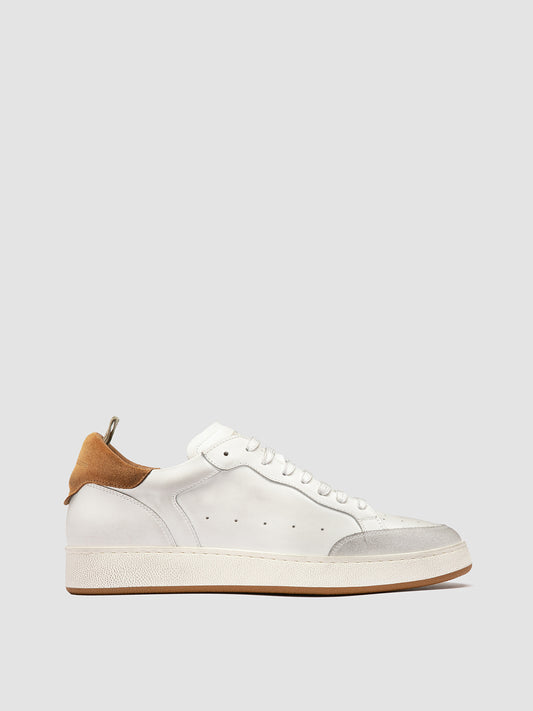 THE ANSWER/007 L.CACHEMIRE/LEATHER/LC TAG - DIRTY - BIANCO/BIANCO/VICUNA - F.DO PROFILE