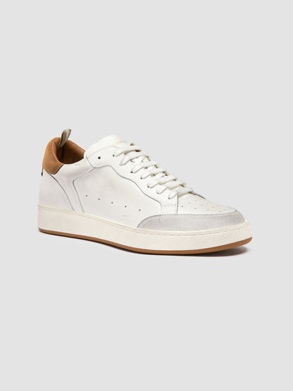 THE ANSWER/007 L.CACHEMIRE/LEATHER/LC TAG - DIRTY - BIANCO/BIANCO/VICUNA - F.DO PROFILE