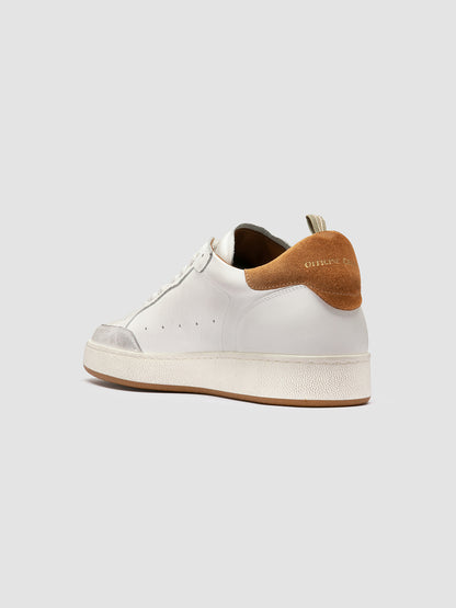 THE ANSWER/007 L.CACHEMIRE/LEATHER/LC TAG - DIRTY - BIANCO/BIANCO/VICUNA - F.DO PROFILE