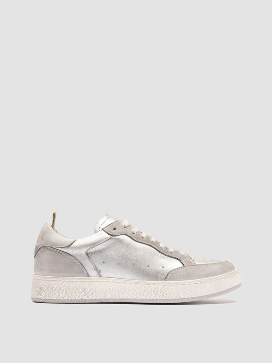 THE ANSWER/101 SOFT NABUK/PIXEL - DIRTY GRIGIO PERLA/ARGENTO_F.DO PROFILE
