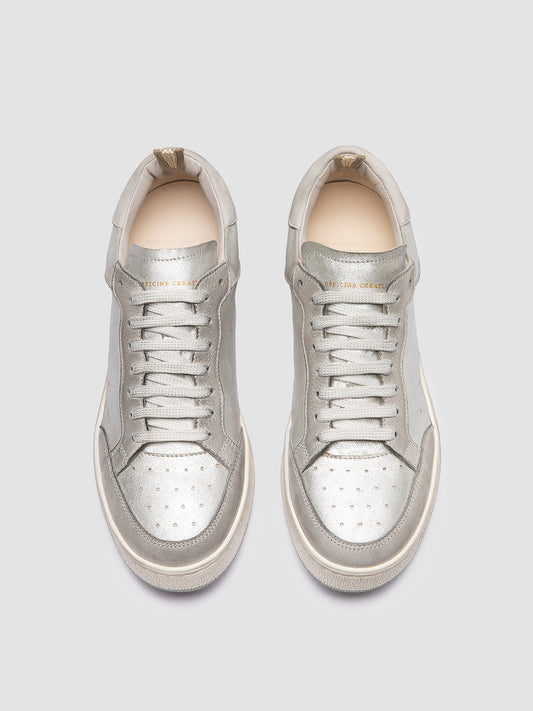 THE ANSWER/101 SOFT NABUK/PIXEL - DIRTY GRIGIO PERLA/ARGENTO_F.DO PROFILE