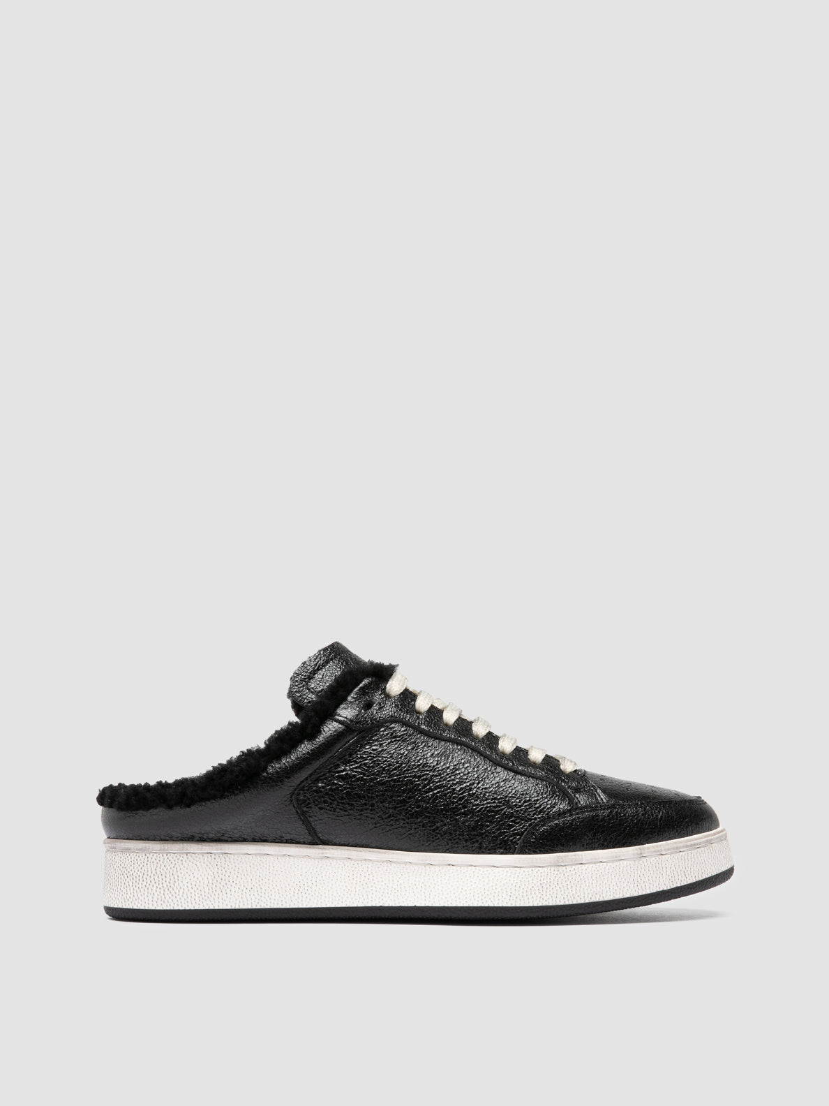 THE ANSWER/112 SPARKLING LACE - DIRTY NERO - FDO. PROFILE NERO - Fod. montone
