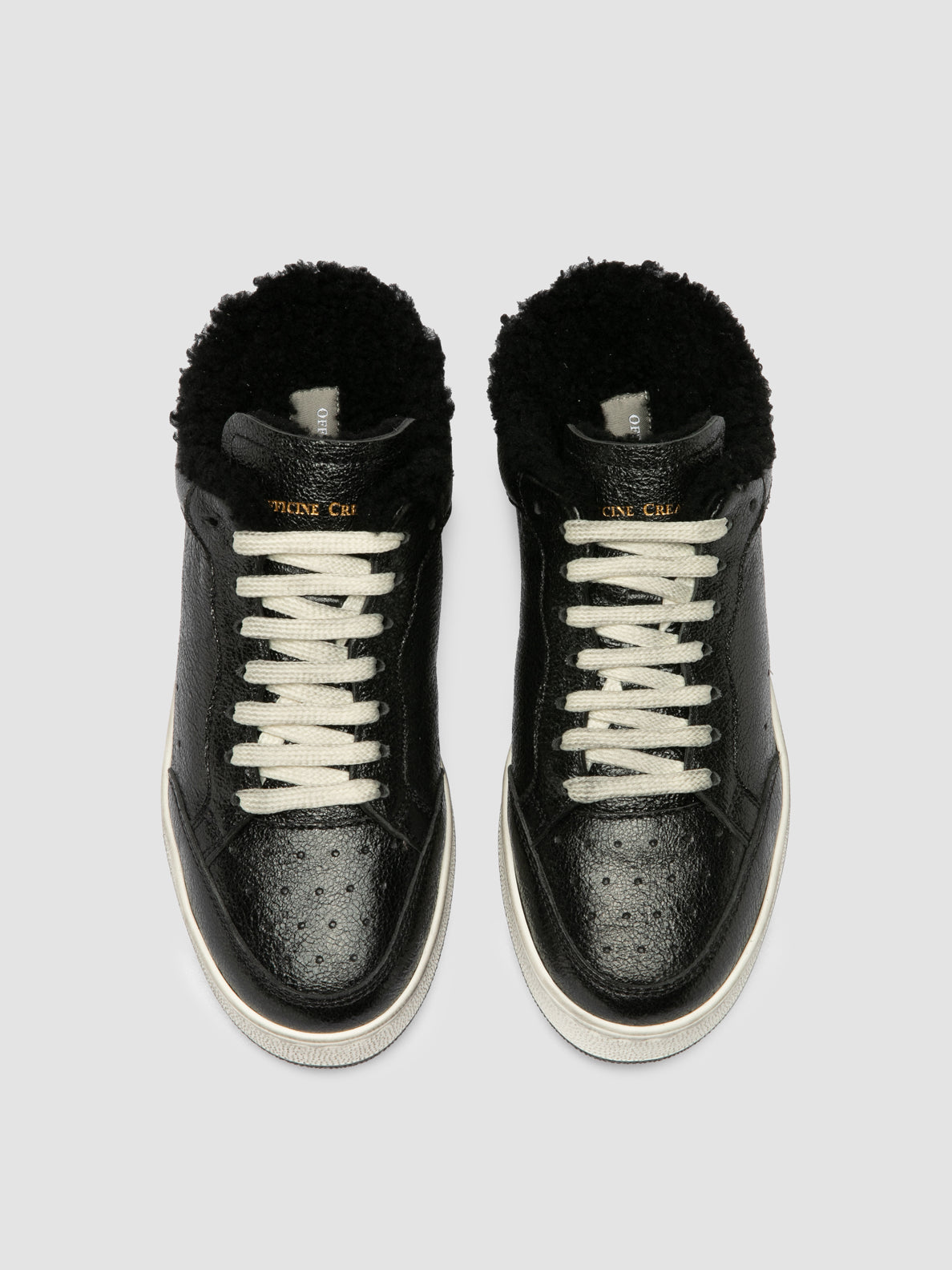 THE ANSWER/112 SPARKLING LACE - DIRTY NERO - FDO. PROFILE NERO - Fod. montone