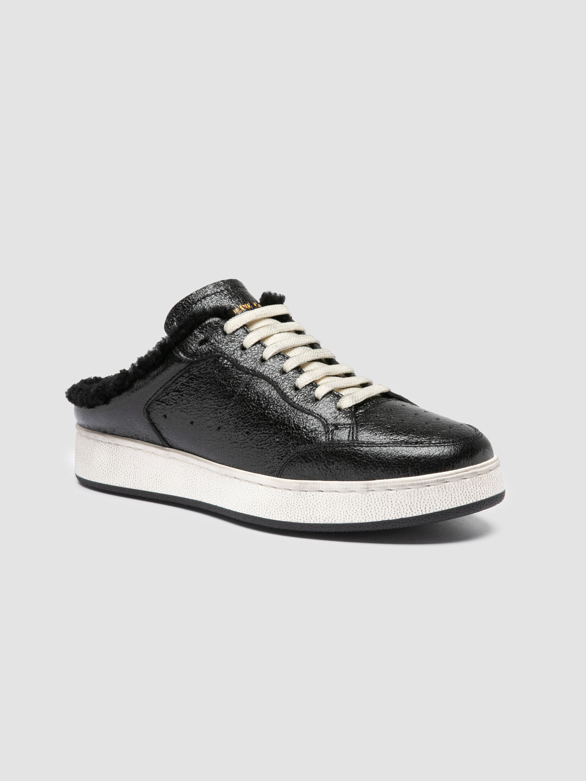 THE ANSWER/112 SPARKLING LACE - DIRTY NERO - FDO. PROFILE NERO - Fod. montone