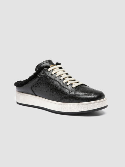 THE ANSWER/112 SPARKLING LACE - DIRTY NERO - FDO. PROFILE NERO - Fod. montone