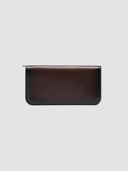 BERGE'/01 AERO SPALLA PIUMA NAPPA COFFEE