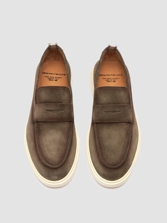 BONES/001 AERO  L.CACHEMIRE KHAKI_ F.DO OSSO