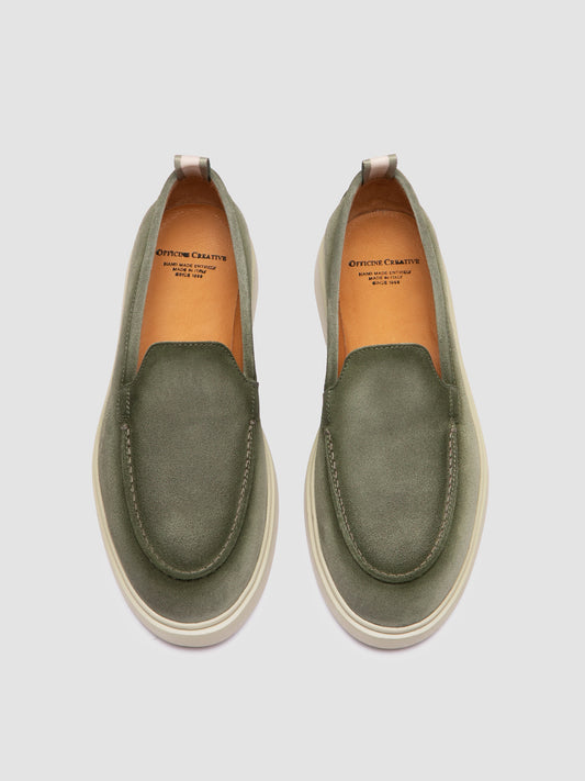 BONES/101 AERO LIGHT CACHEMIRE SMOKED GREEN_F.DO AVORIO