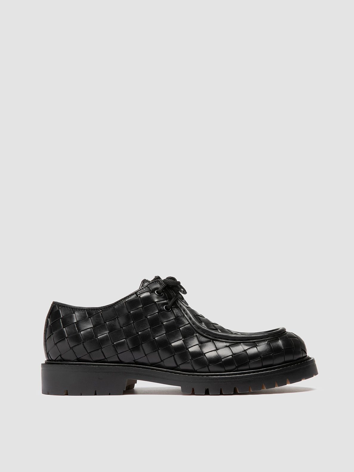 BOSS/015 SPALLA PIUMA NAPPA INTRECCIO NERO