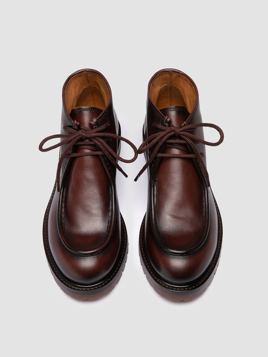BOSS/018 AERO SPALLA PIUMA NAPPA CASTAGNO