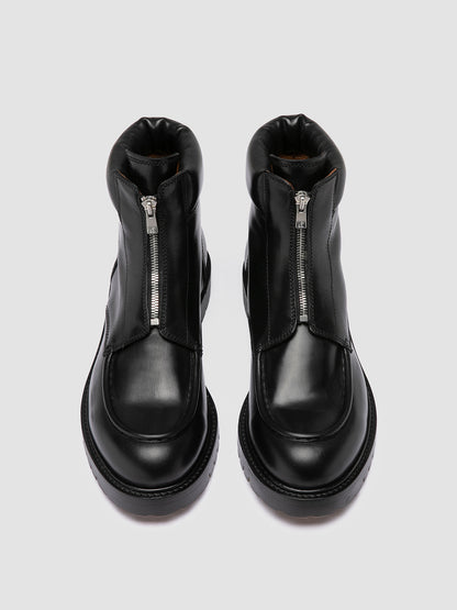 BOSS/019 SPALLA PIUMA NAPPA NERO