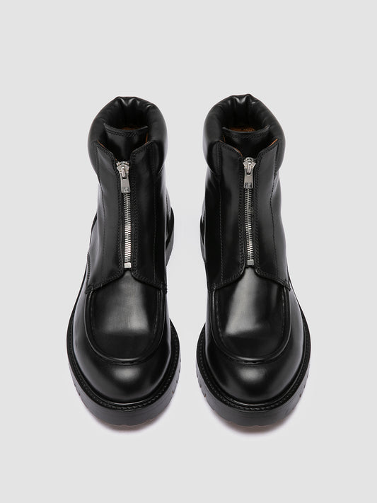 BOSS/019 SPALLA PIUMA NAPPA NERO