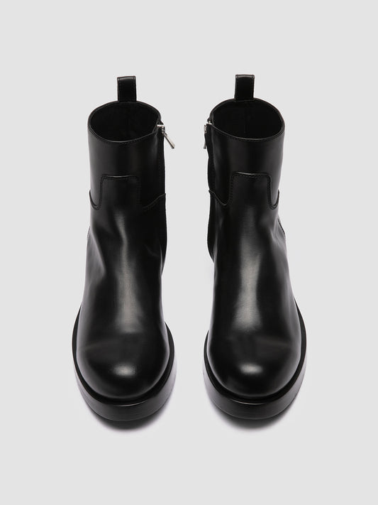 BULLA/003 SPALLA PIUMA NAPPA NERO