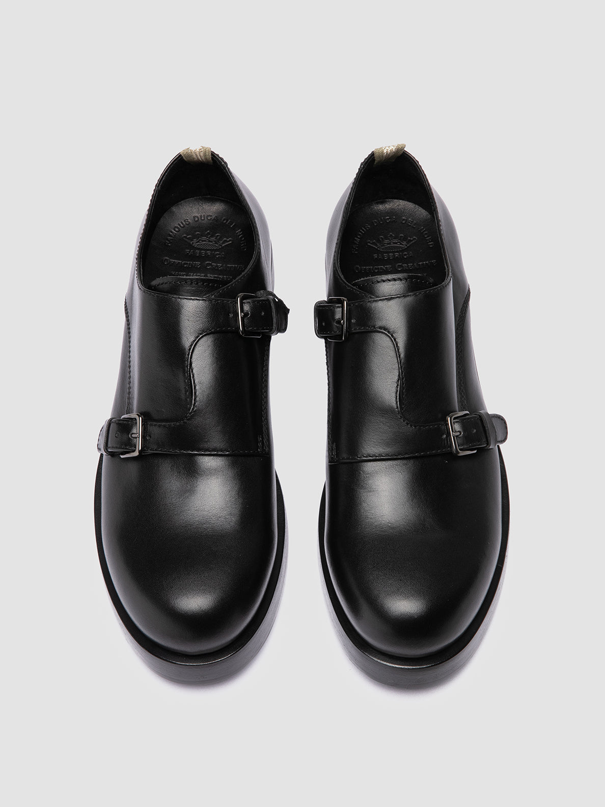 BULLA/005 SPALLA PIUMA NAPPA NERO