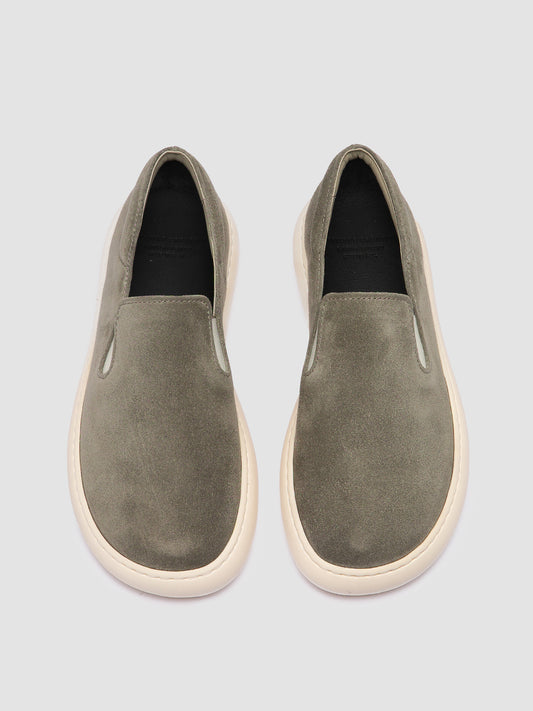 DINGHY/113 LIGHT CACHEMIRE SMOKED GREEN_F.DO BLANC