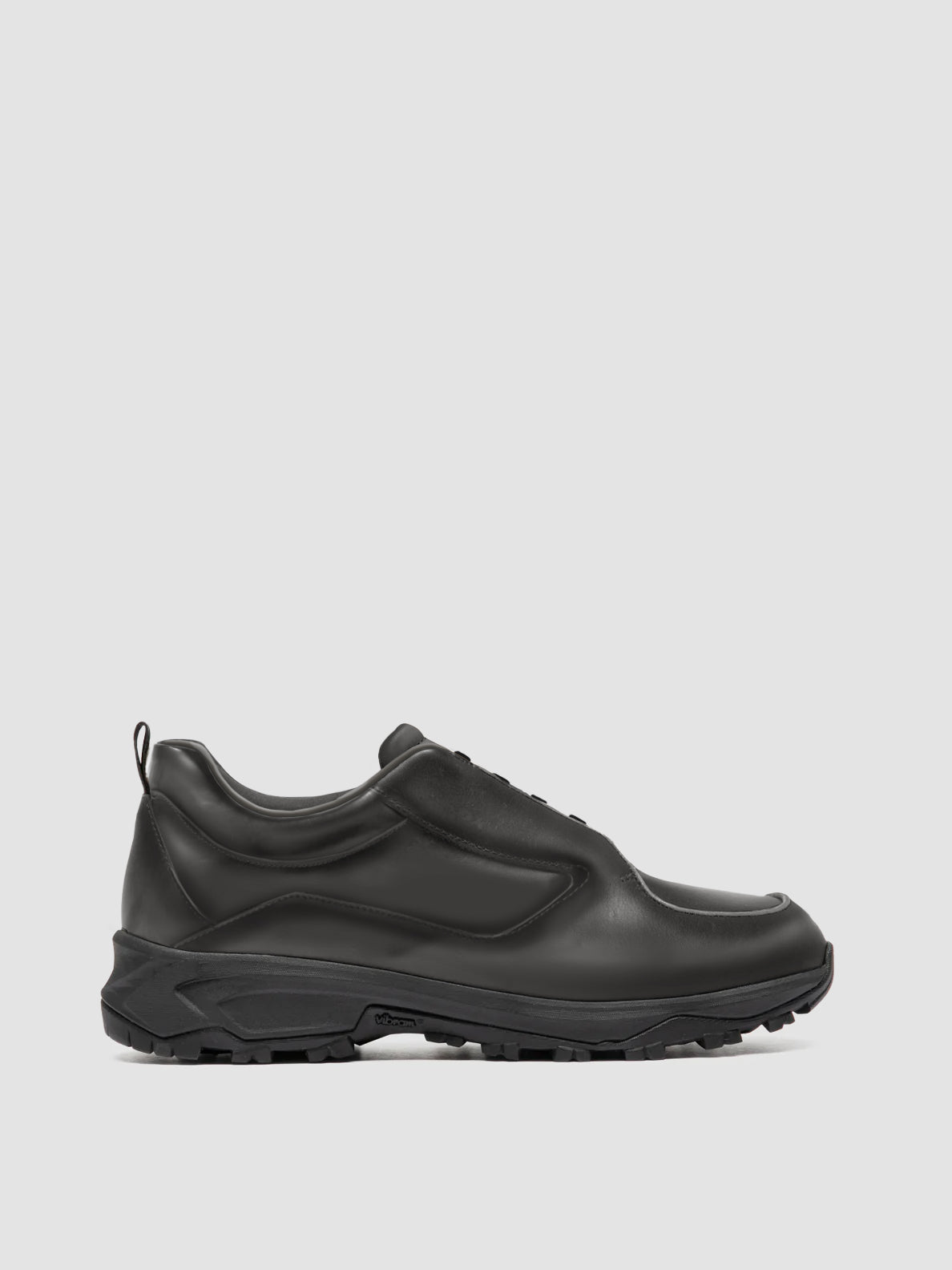 GLITCHER/001 AERO BUTTERO NAPPA PIOMBO