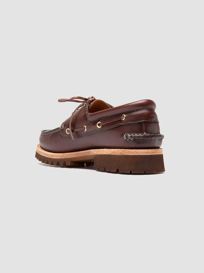 HERITAGE FLEXI/001 AERO SPALLA PIUMA NAPPA CASTAGNO