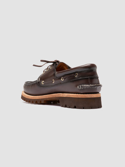 HERITAGE FLEXI/001 AERO SPALLA PIUMA NAPPA COFFEE
