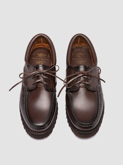 HERITAGE FLEXI/001 AERO SPALLA PIUMA NAPPA TONAL COFFE