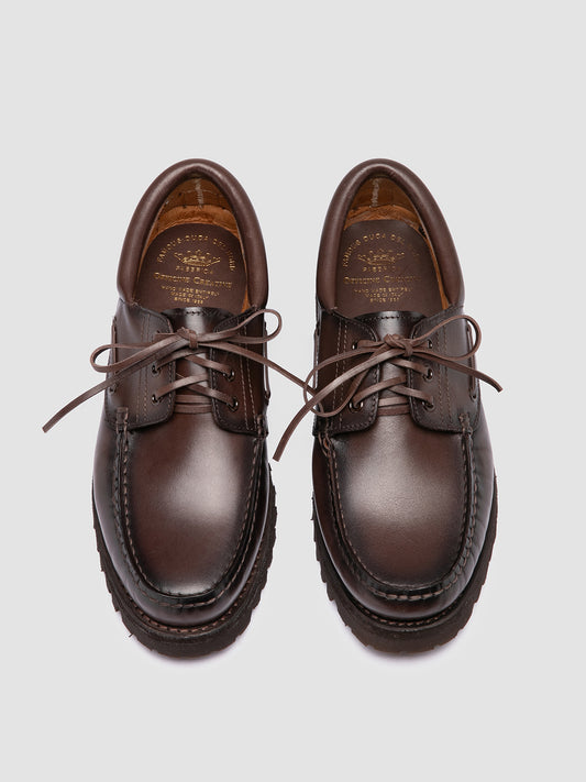 HERITAGE FLEXI/001 AERO SPALLA PIUMA NAPPA TONAL COFFE