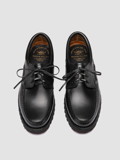 HERITAGE FLEXI/001 SPALLA PIUMA NAPPA TONAL NERO