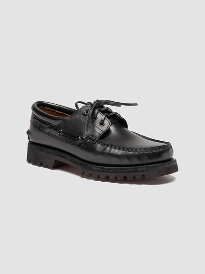 HERITAGE FLEXI/001 SPALLA PIUMA NAPPA TONAL NERO